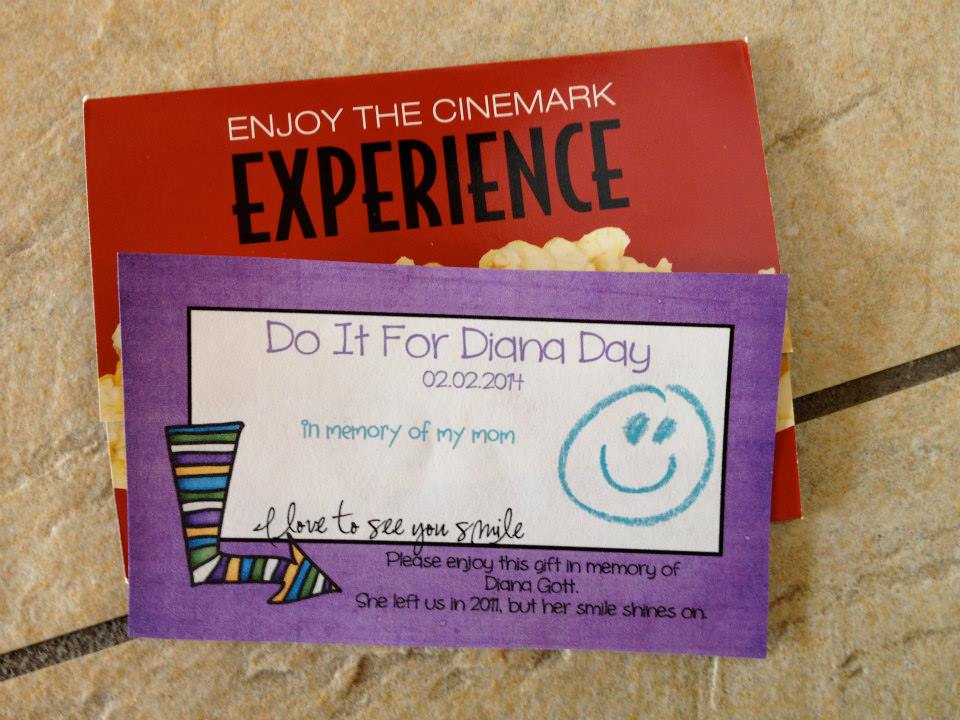 Theater gift card