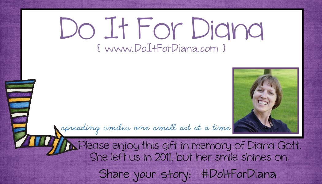 Do It For Diana Card