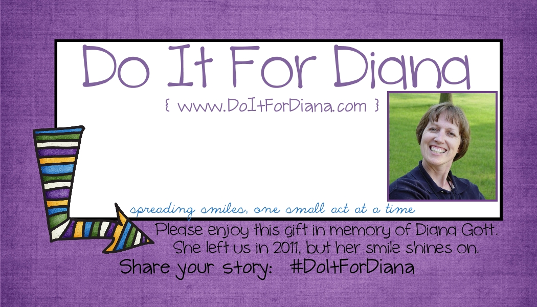 Do It For Diana Card