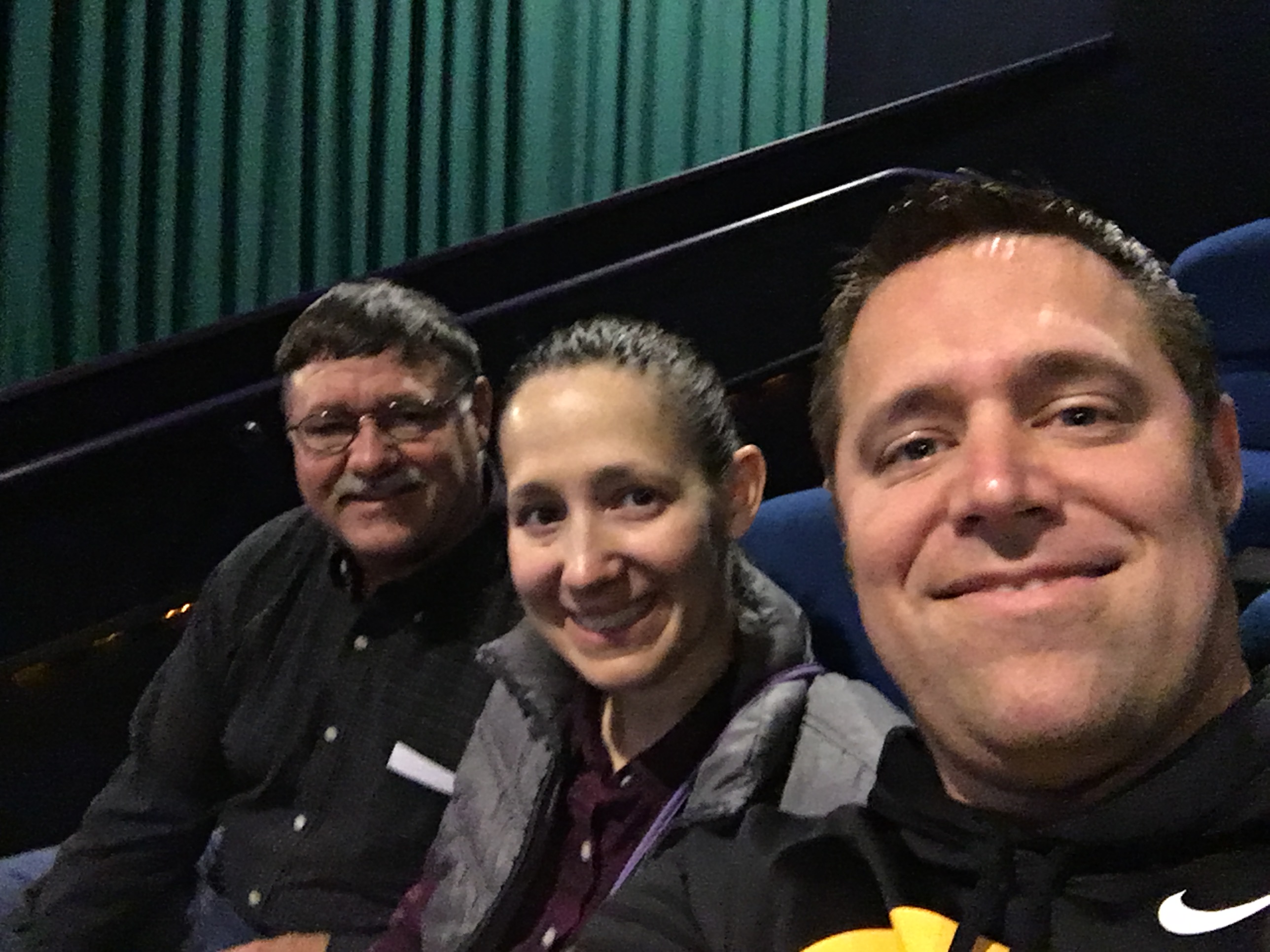 At the movies